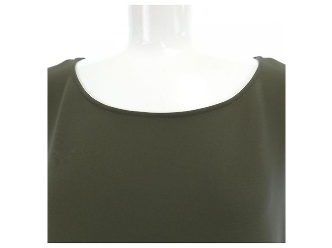 Autre Marque Rene Kleid Grün Khaki - Ansicht 4