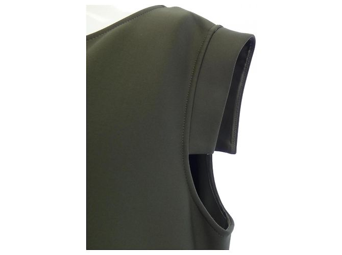Autre Marque Rene Kleid Grün Khaki - Ansicht 5