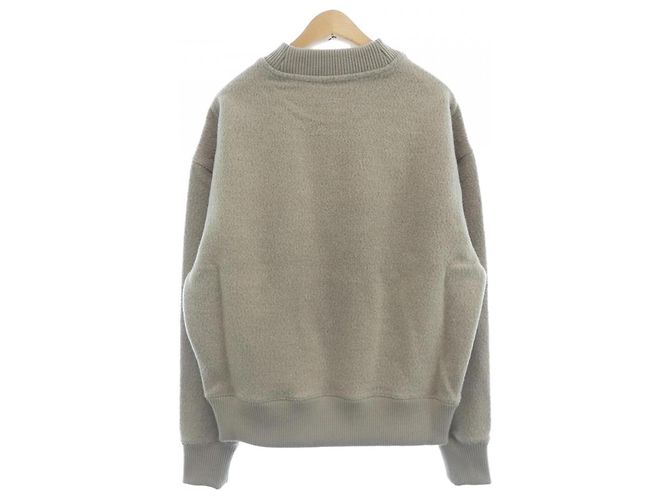 Autre Marque Sudadera de algodón AMI USW021 Beige - vista 2