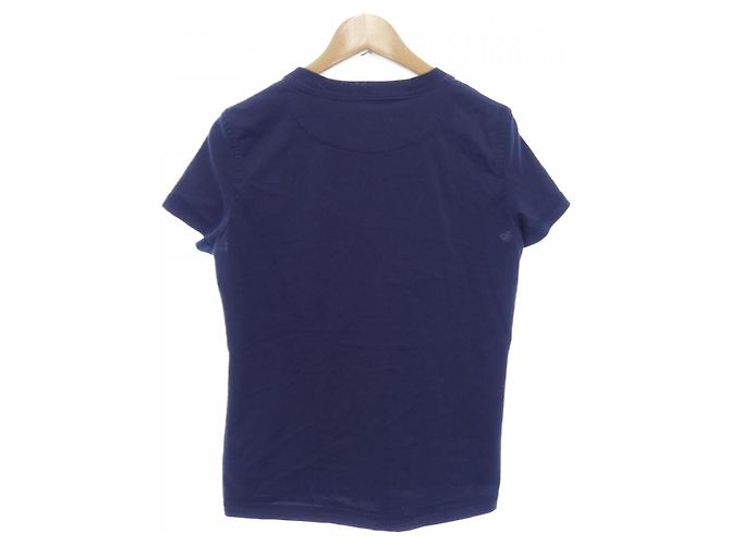 Hermès Camiseta de algodão Hermes Azul Azul marinho - vista 2