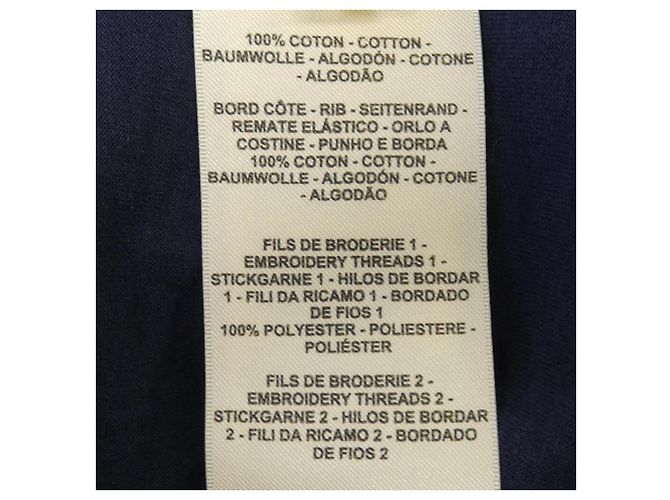 Hermès Camiseta de algodão Hermes Azul Azul marinho - vista 3