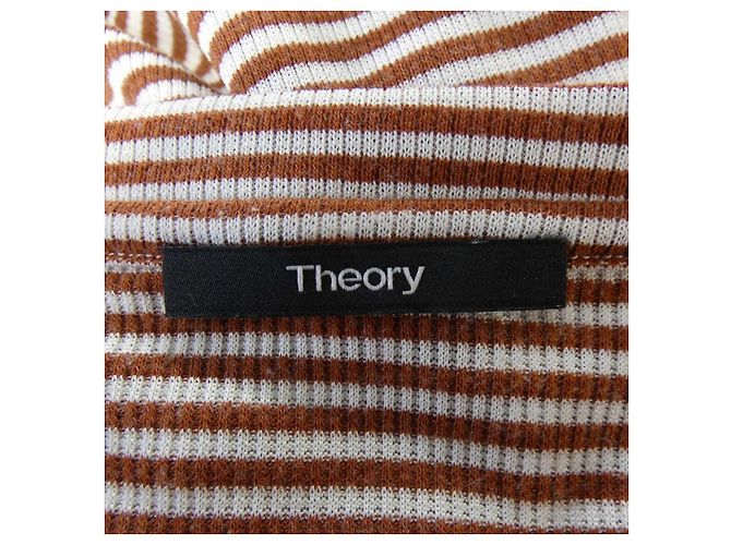 Vestido Theory Castaño - vista 4