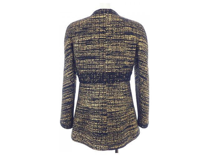 Timeless Chaqueta Chanel sin cuello Negro - vista 2