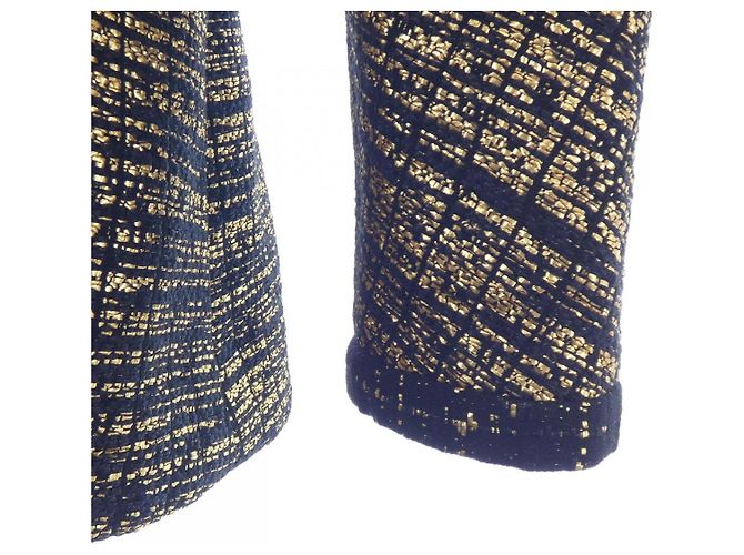 Timeless Chaqueta Chanel sin cuello Negro - vista 7