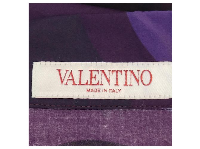 Camicia Valentino S/S Porpora - vista 4