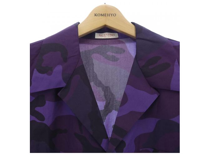 Camicia Valentino S/S Porpora - vista 5