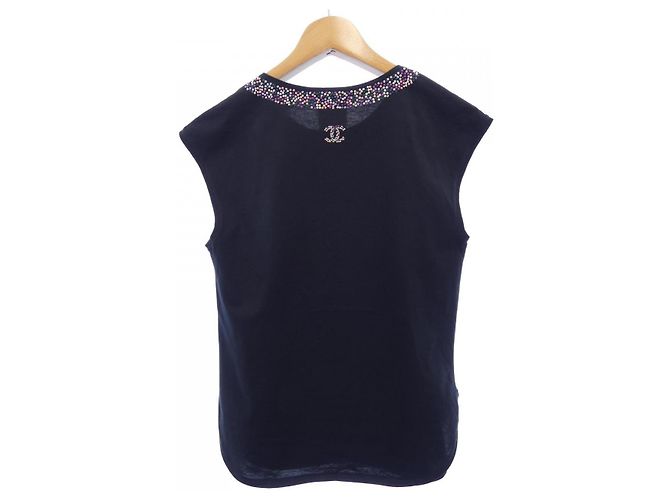 Timeless Top Chanel Negro - vista 2