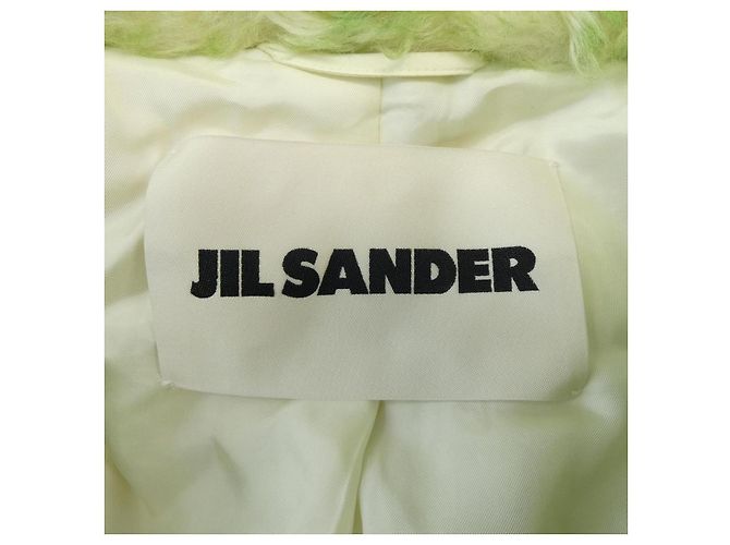Abrigo de lana Jil Sander Verde - vista 4