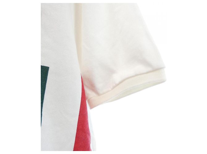 Polo Gucci Blanco Roja Verde - vista 6