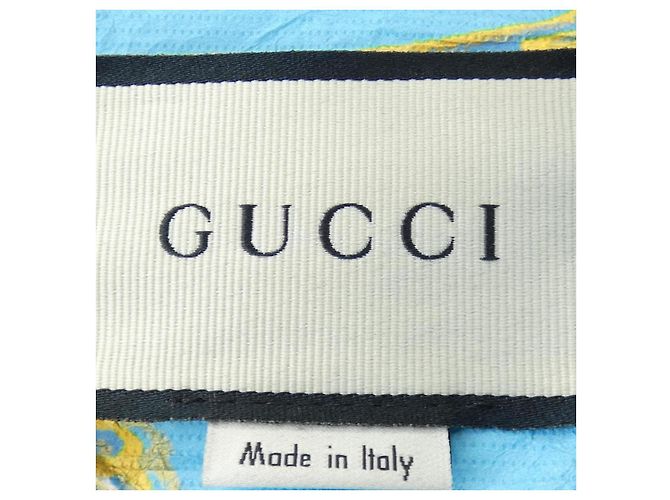 Camicia Gucci S/S Blu - vista 4
