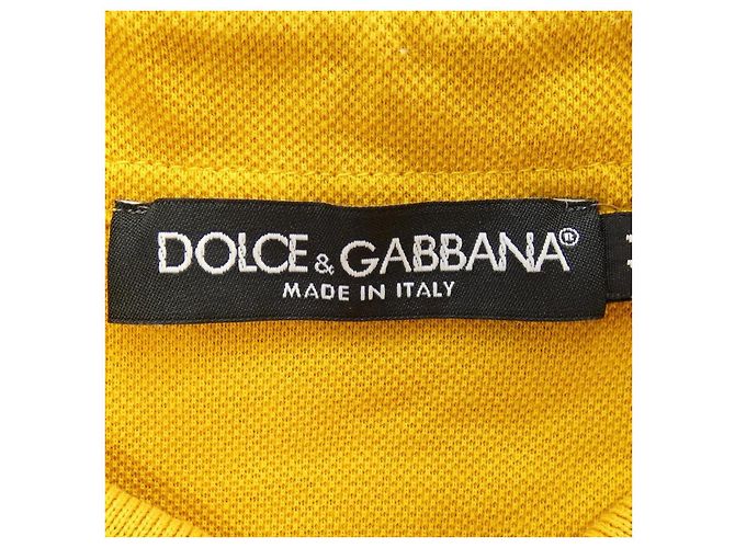 Dolce & Gabbana Polo Dolce&Gabbana Amarillo - vista 4