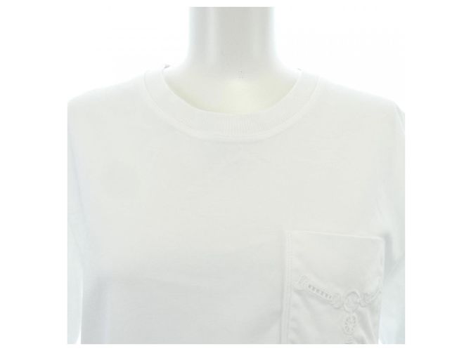 Hermès PALEFROI34 Kleid Weiß - Ansicht 5