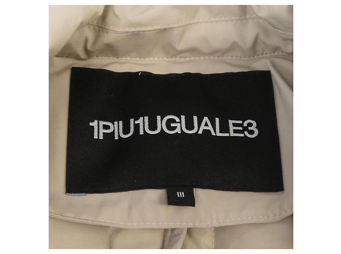 Autre Marque Chaqueta 1 piu 1 igual 3 Beige - vista 4