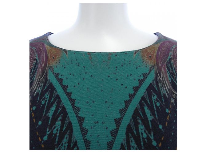 Vestido Etro Azul Azul marino - vista 4