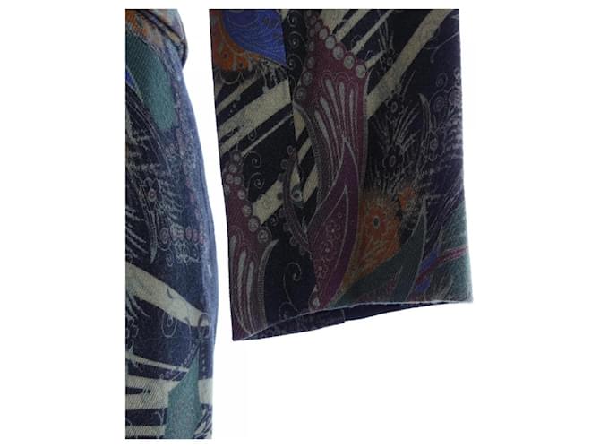 Vestido Etro Azul Azul marino - vista 5