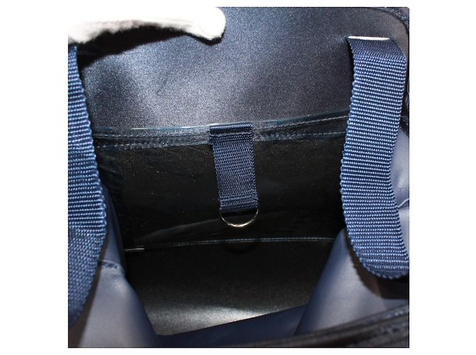 Hermès Zaino HERMES Sherpa Starry Sky Journey Exhibition, Nylon, Navy, Uomo e Donna Blu navy - vista 8
