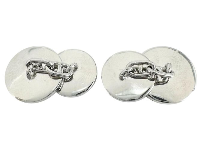 Hermès HERMES Hermes Gemelli Sellier, Argento nero placcato, Uomo - vista 2