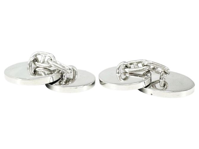 Hermès HERMES Hermes Gemelli Sellier, Argento nero placcato, Uomo - vista 3