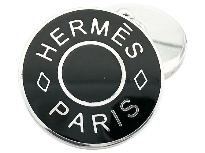 Hermès HERMES Hermes Gemelli Sellier, Argento nero placcato, Uomo - vista 4