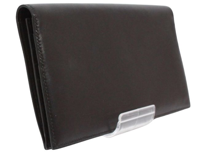 Hermès HERMES Hermes Billfold Long Wallet Box Calf Black Men's - view 2