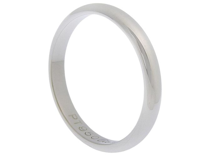Cartier 1895 Ehering Platin 2.5mm Silber - Ansicht 2