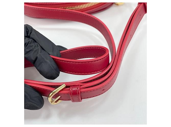 Céline Piccola borsa a tracolla Celine C-Charm Rosso - vista 11