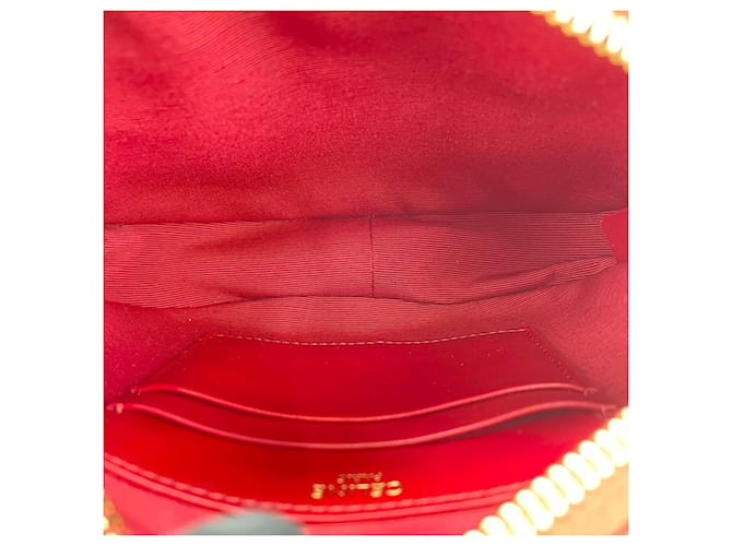 Céline Piccola borsa a tracolla Celine C-Charm Rosso - vista 12