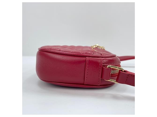 Céline Piccola borsa a tracolla Celine C-Charm Rosso - vista 5