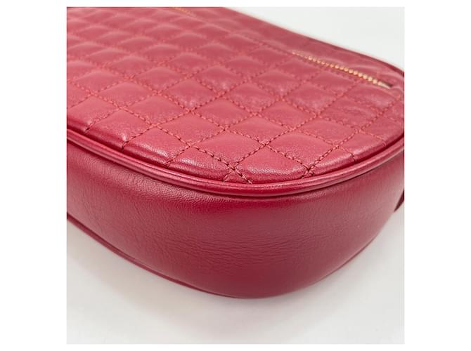 Céline Piccola borsa a tracolla Celine C-Charm Rosso - vista 8