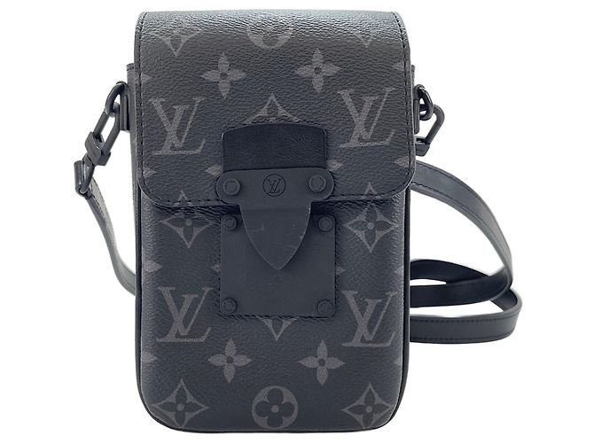 Borsa a tracolla Louis Vuitton S-Lock Vertical Wearable Wallet Nero - vista 2