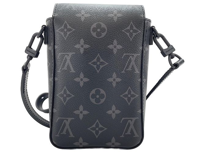 Borsa a tracolla Louis Vuitton S-Lock Vertical Wearable Wallet Nero - vista 3