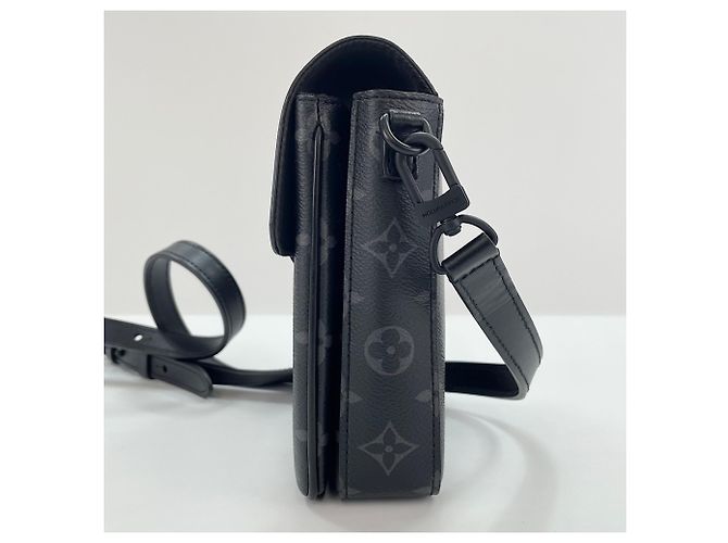 Borsa a tracolla Louis Vuitton S-Lock Vertical Wearable Wallet Nero - vista 5