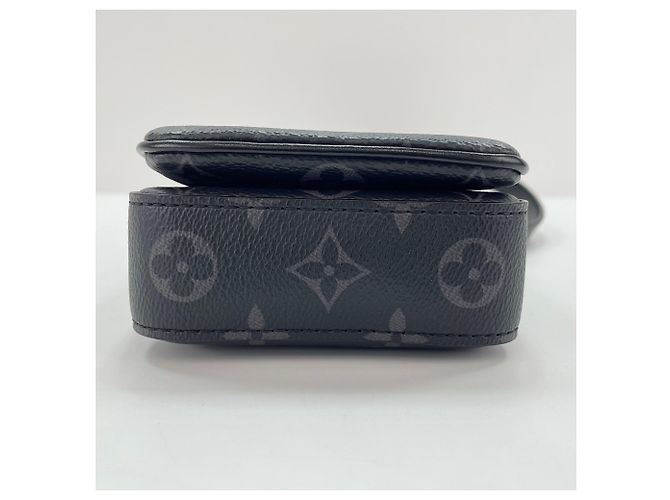 Borsa a tracolla Louis Vuitton S-Lock Vertical Wearable Wallet Nero - vista 7