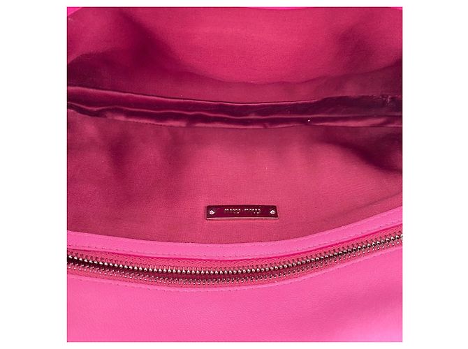 Borsa a tracolla 3-way in nappa e cristalli Miu Miu Rosa - vista 14
