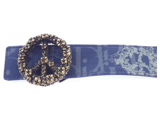 Cintura Christian Dior Navy Standard Blu navy - vista 2