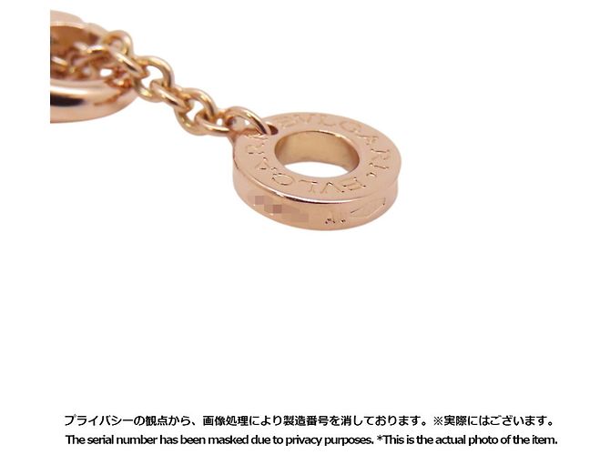 Bulgari Collana BVLGARI in oro rosa 18K con pendente in diamante - vista 11
