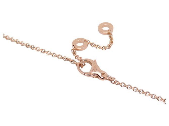 Bulgari Collana BVLGARI in oro rosa 18K con pendente in diamante - vista 5