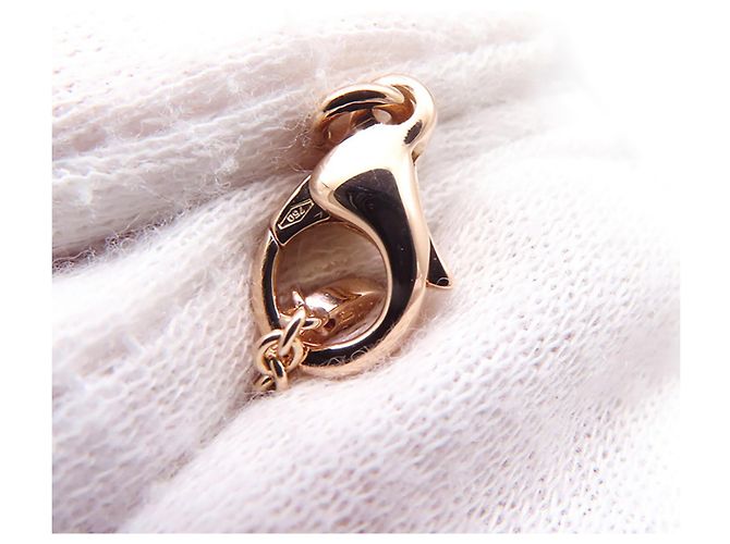 Bulgari Collana BVLGARI in oro rosa 18K con pendente in diamante - vista 8