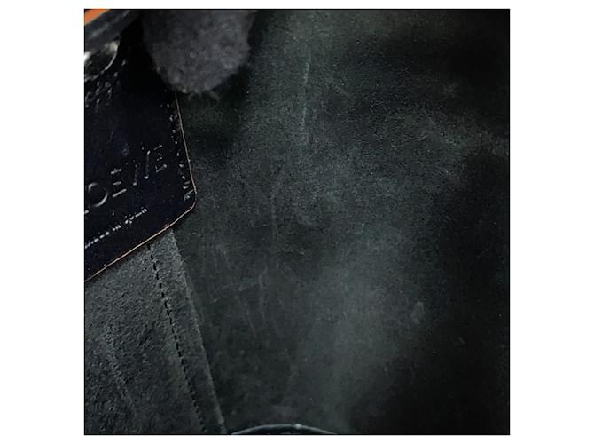 Borsa Loewe Balloon Nano Marrone Nero - vista 9