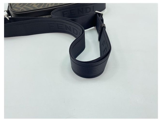 Borsa a tracolla Fendi Zucca Marrone - vista 10