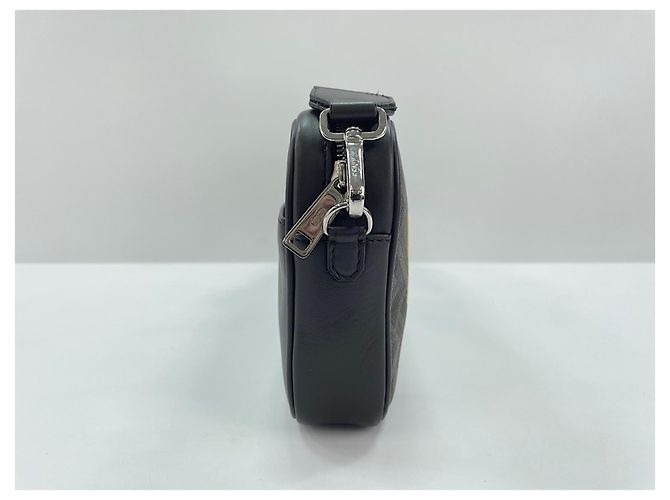 Borsa a tracolla Fendi Zucca Marrone - vista 6