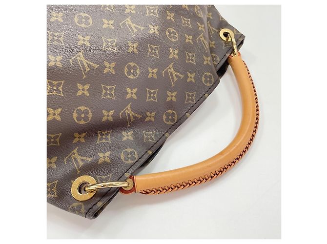 Borsa a Spalla Louis Vuitton Artsy MM Marrone - vista 10