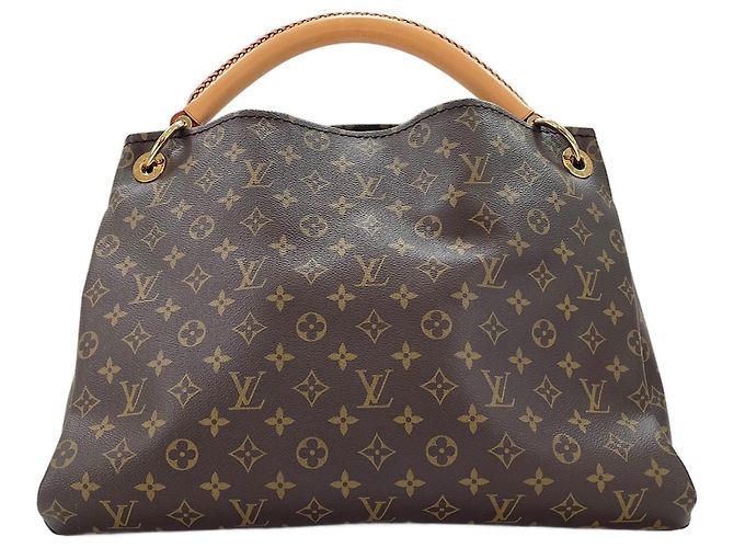 Borsa a Spalla Louis Vuitton Artsy MM Marrone - vista 2