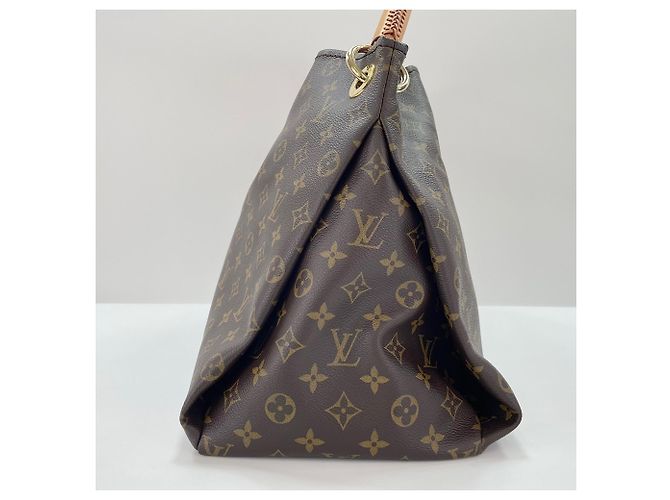 Borsa a Spalla Louis Vuitton Artsy MM Marrone - vista 5