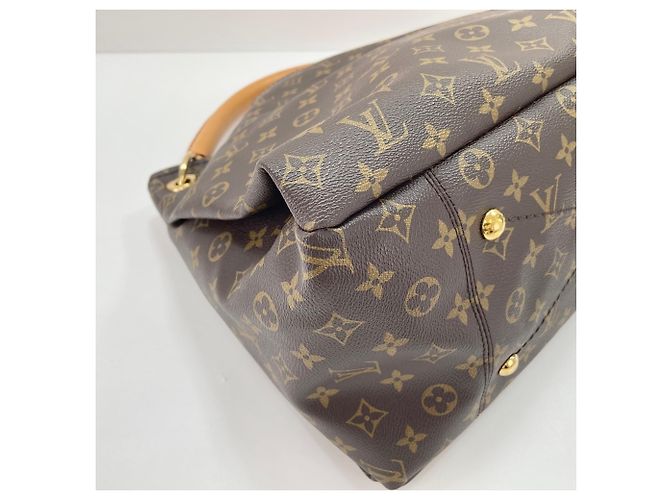 Borsa a Spalla Louis Vuitton Artsy MM Marrone - vista 8