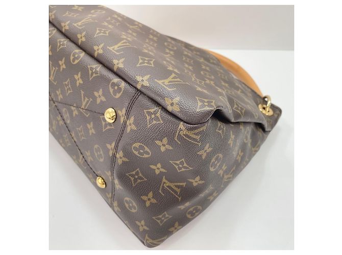 Borsa a Spalla Louis Vuitton Artsy MM Marrone - vista 9