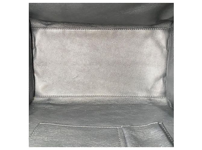 Céline Borsa Celine Luggage Mini in Navy Blu navy - vista 11