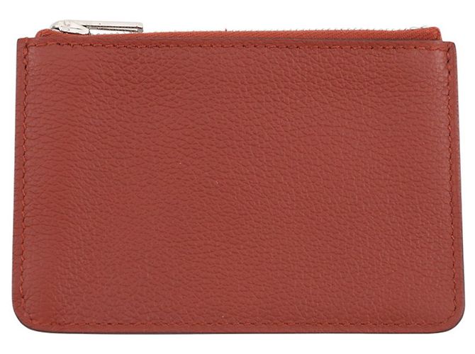 Hermès Cartera Hermes Roulis Reli Verso Naranja - vista 11