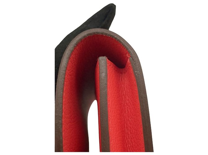 Hermès Cartera Hermes Roulis Reli Verso Naranja - vista 8