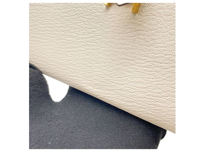 Hermès Bearn Soufflé Long Wallet Roh - Ansicht 7